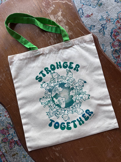 "Stronger Together" Charity Tote Bag by Liam Williams