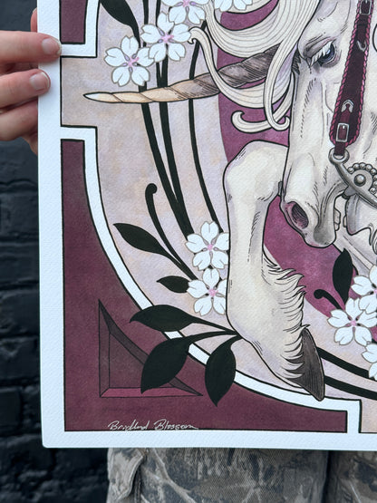 "Bridled Blossom" Print by Betsy Ebsen