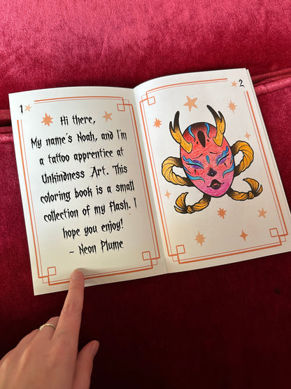 "An Apprentice's Coloring Book" (Volume One) by Noah Worcester