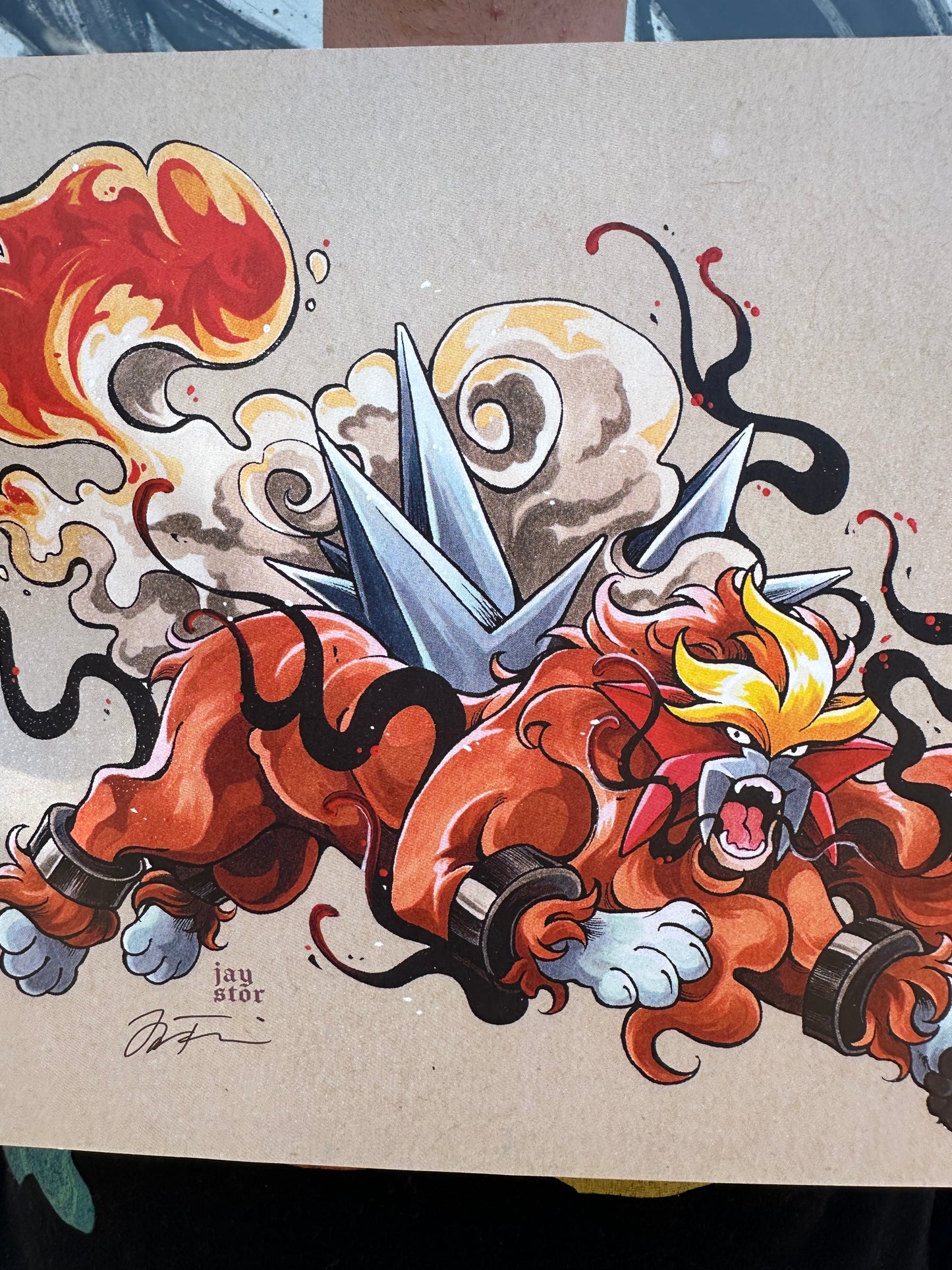 "Entei" Print by Jay Ferrier