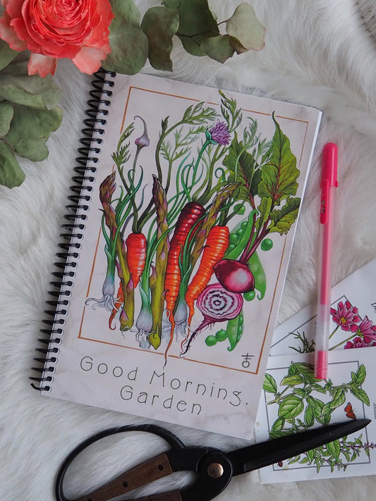 "Good Morning, Garden" Planner by Faith Anne Butler (- v i t r i o l - )