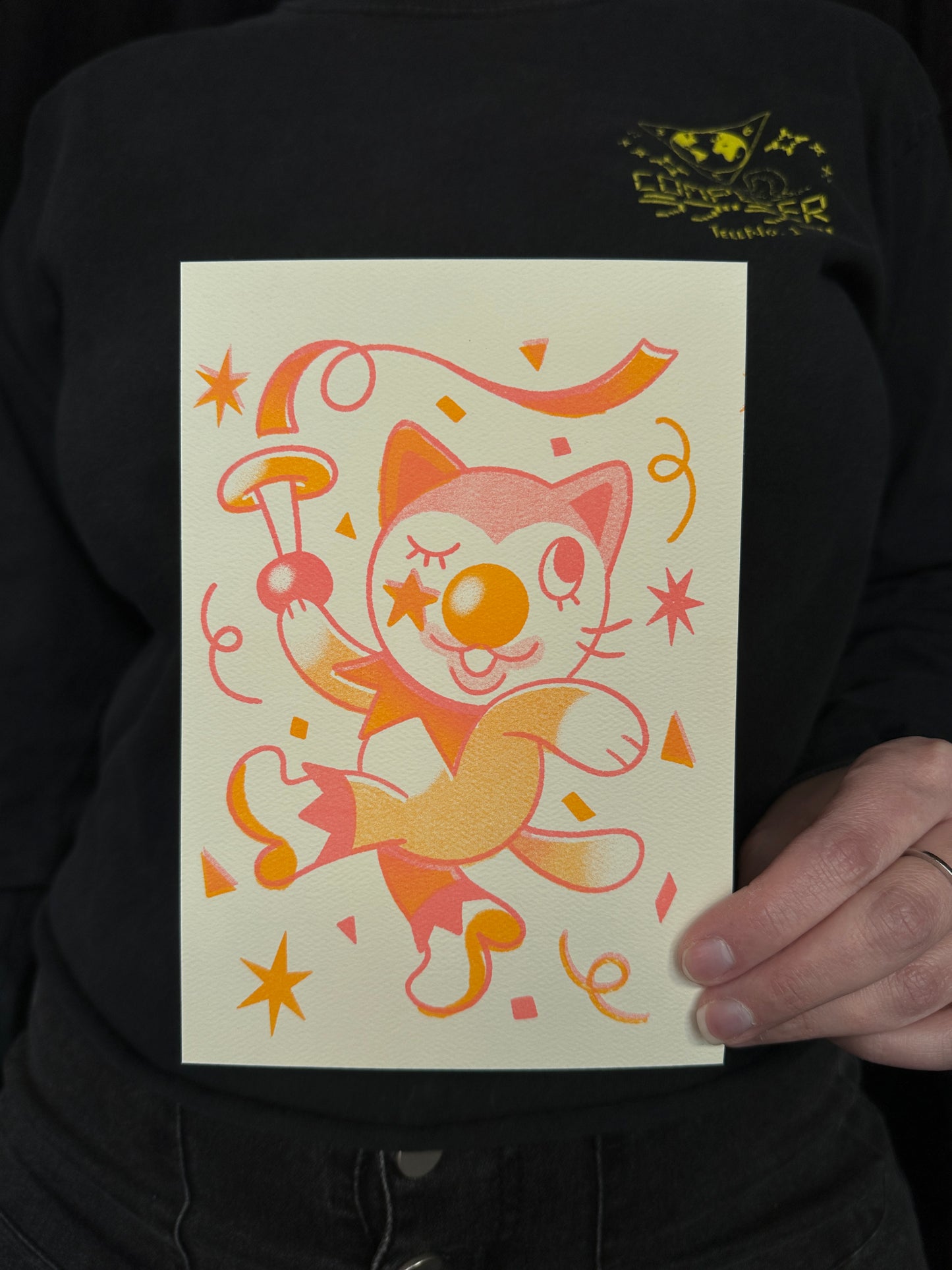 "Clownin' Around" Print Set by Frankee Graves