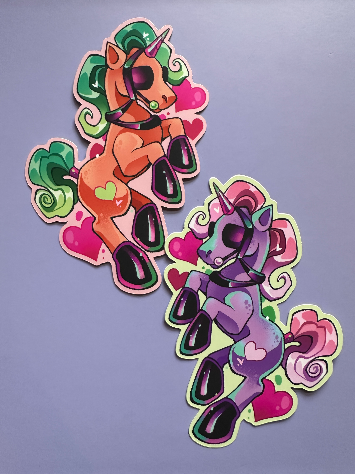 Kink Pony stickers by Jay Ferrier