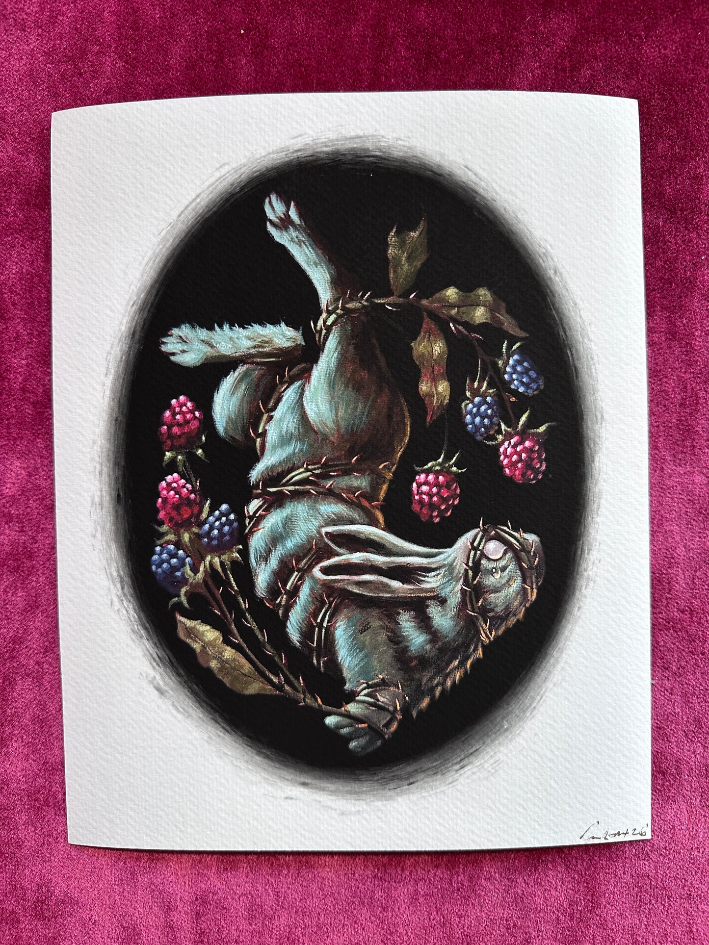 "Like Sleep to the Freezing" Print by Noah Worcester