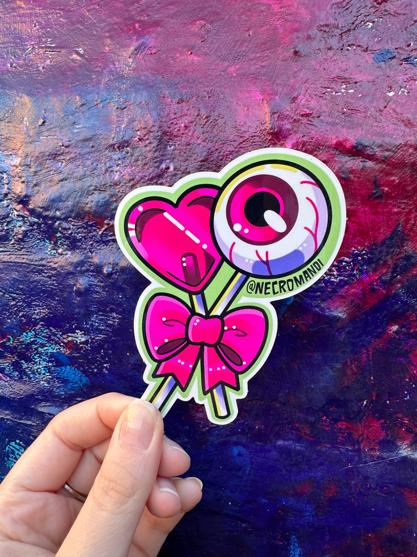 Eye Candy Sticker by Mandi Johnson
