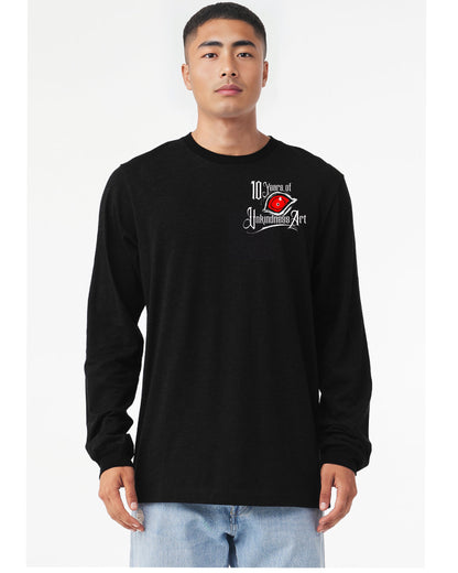 PRE-ORDER: Special Edition 10 YEAR ANNIVERSARY "Cryptid Crow" Longsleeve Shirt by Teresa Sharpe