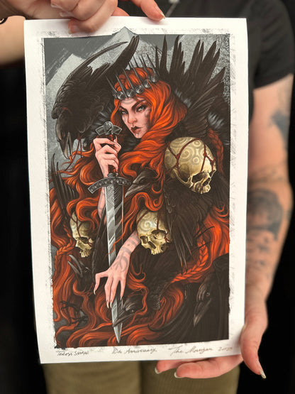 "The Morrigan" 2025 Edition Print by Teresa Sharpe