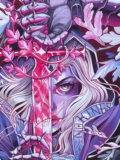 "Neon Knights" Print by Teresa Sharpe
