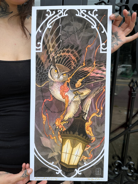 "Archimedes' Warning" Print by Betsy Ebsen