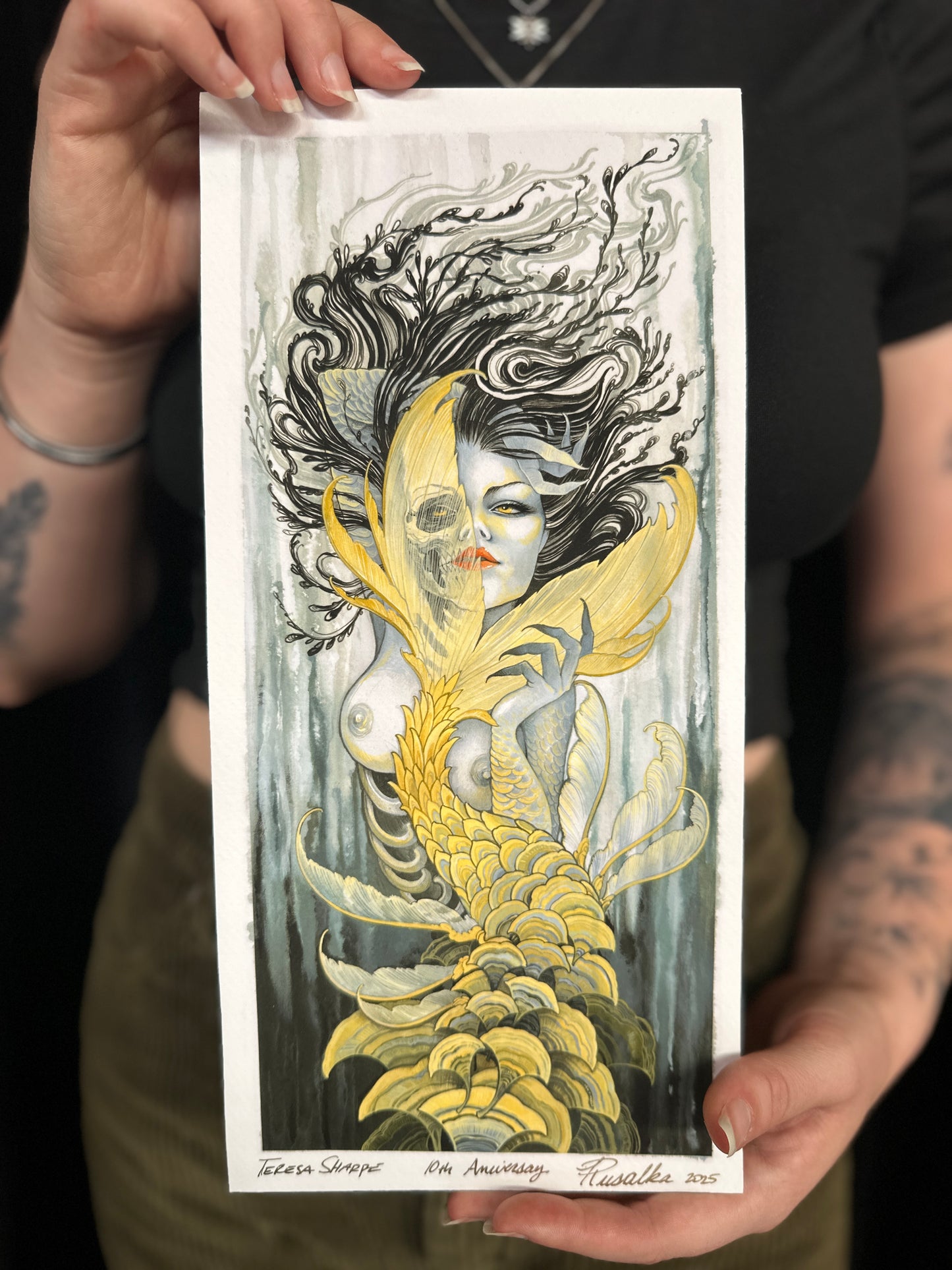 "Rusalka" 2025 Edition Print by Teresa Sharpe