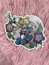 Load image into Gallery viewer, Sailor Moon x Pokemon Print + Sticker Packs by Sara Stigmata