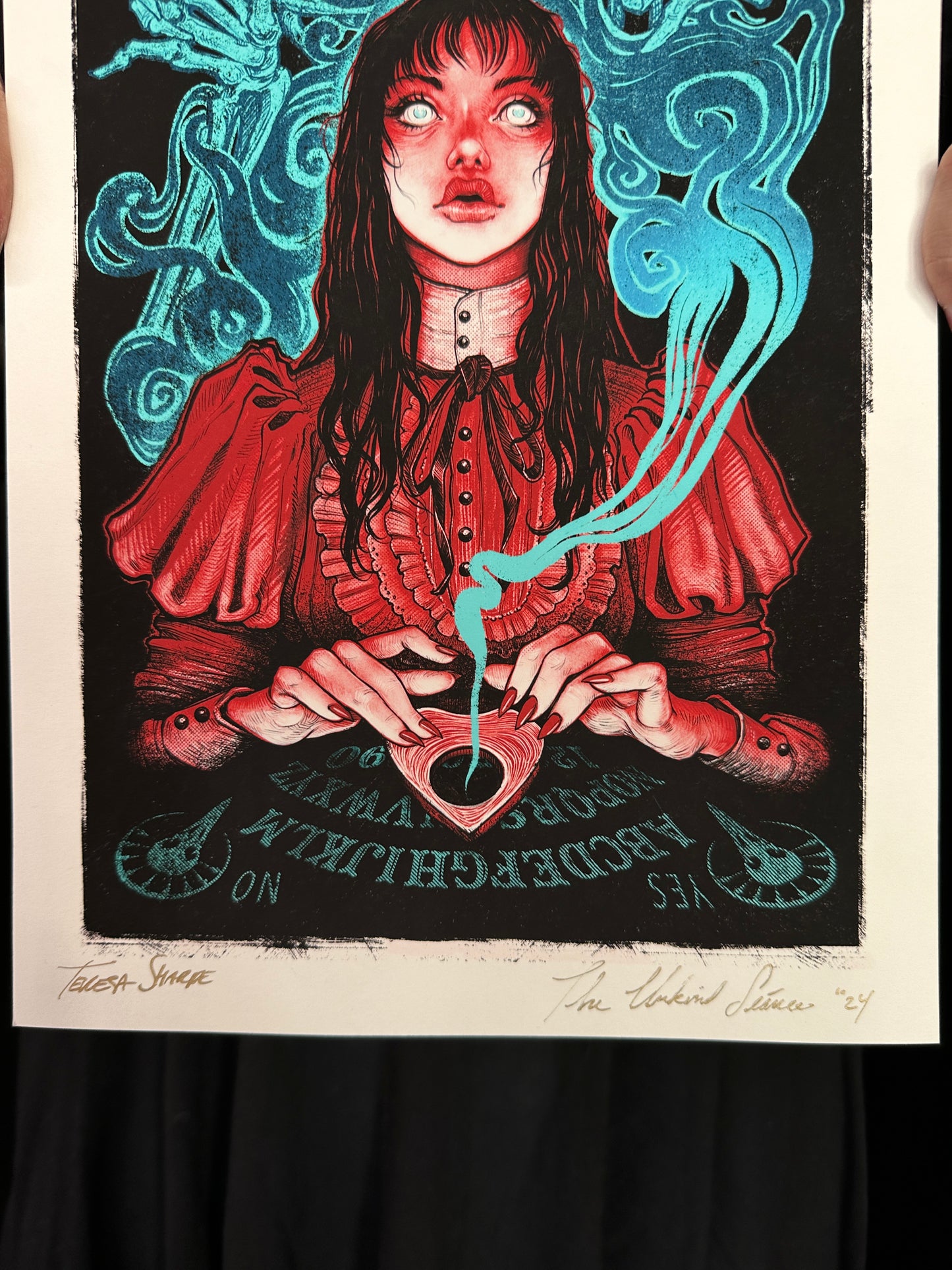 "The Unkind Séance" Print by Teresa Sharpe