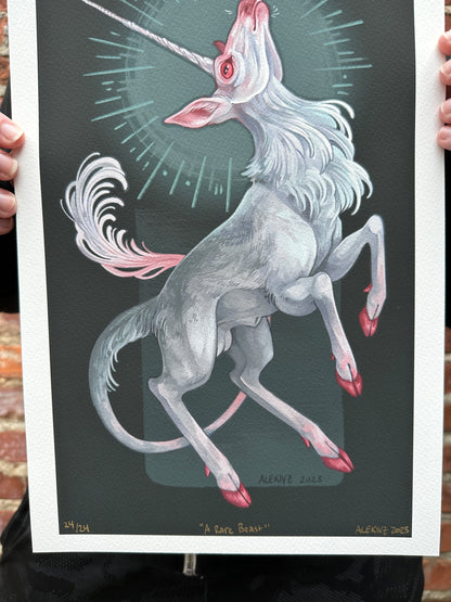 "A Rare Beast" Print by Kingsley Van Zandt