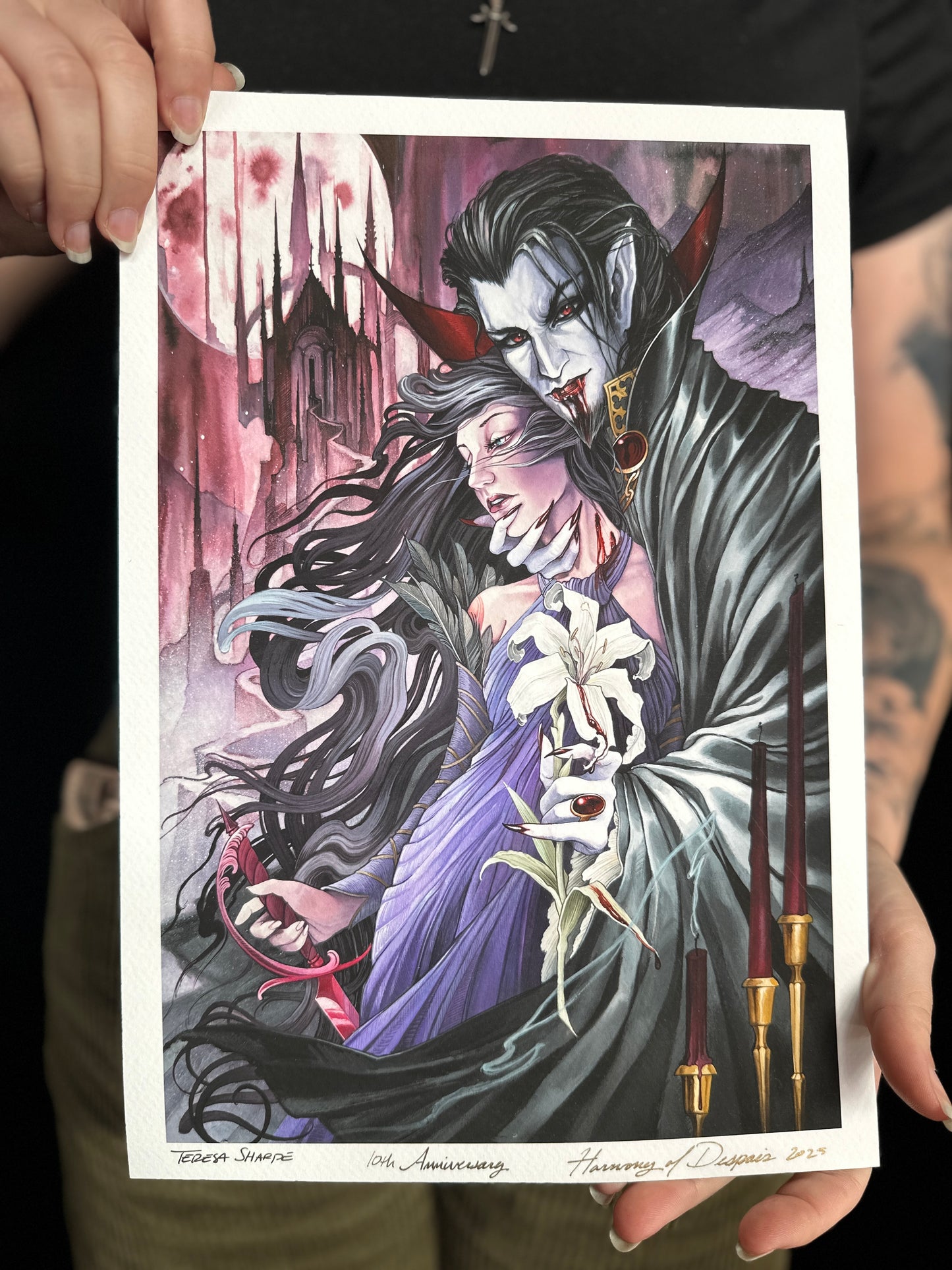 "Harmony of Despair" 2025 Edition Print by Teresa Sharpe