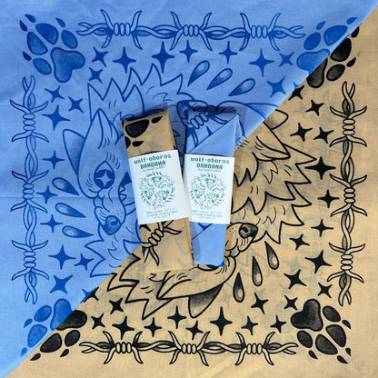 Wolf-oboros Bandana by Liam Williams