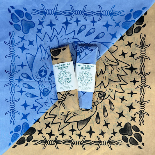 Wolf-oboros Bandana by Liam Williams