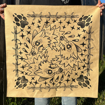 Wolf-oboros Bandana by Liam Williams