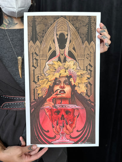 "Blood of Gods" Print by Betsy Ebsen