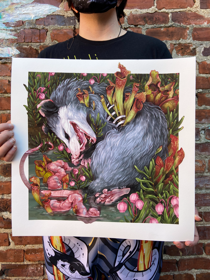 "Ophelia" print by Kingsley Van Zandt