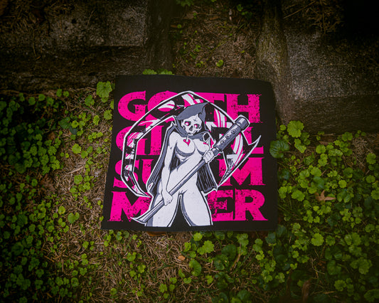 "Goth Girl Summer" Large Patch by Teresa Sharpe