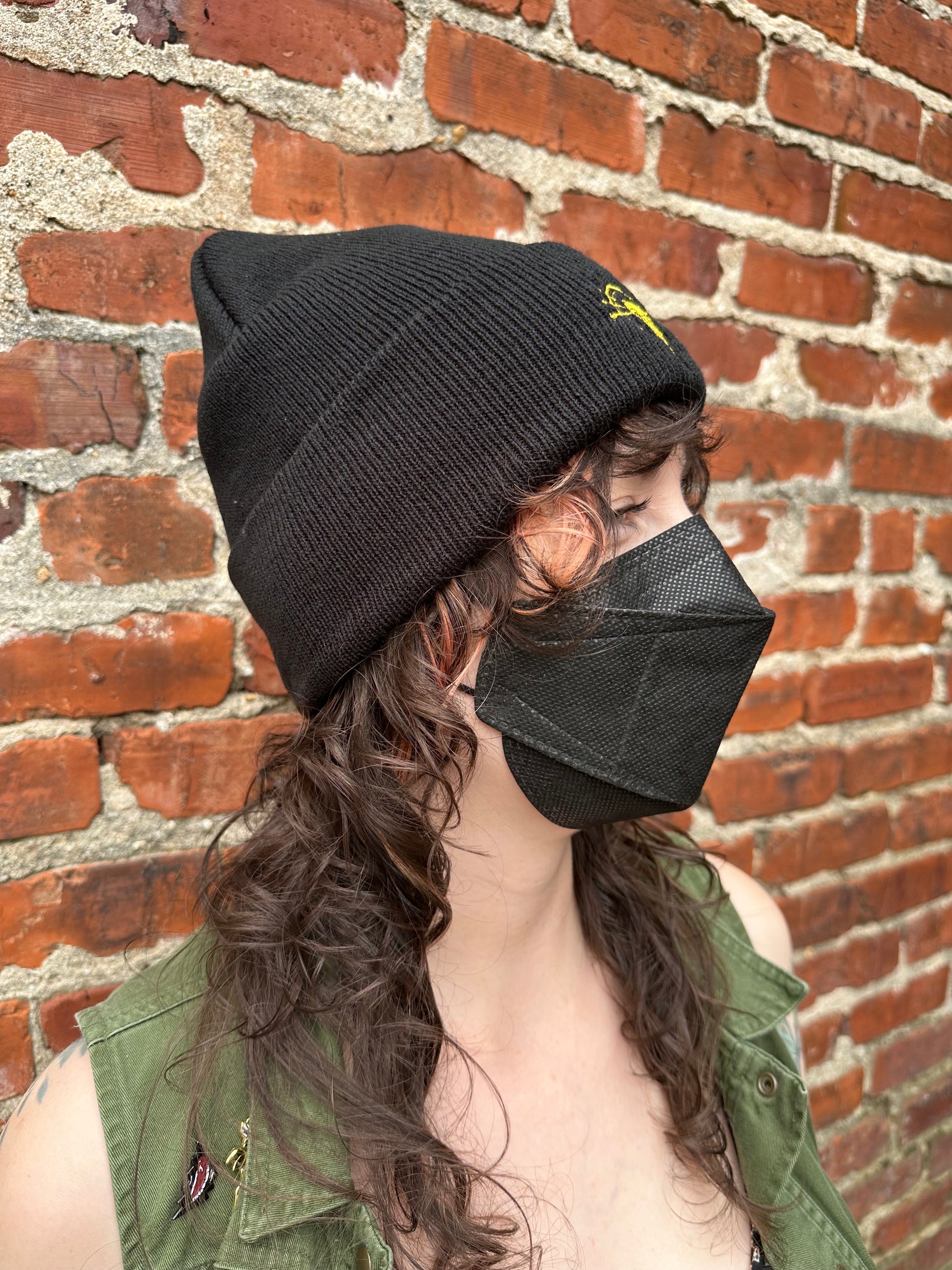 Custom Beanie No Minimum Embroidered Winter Knit For Women