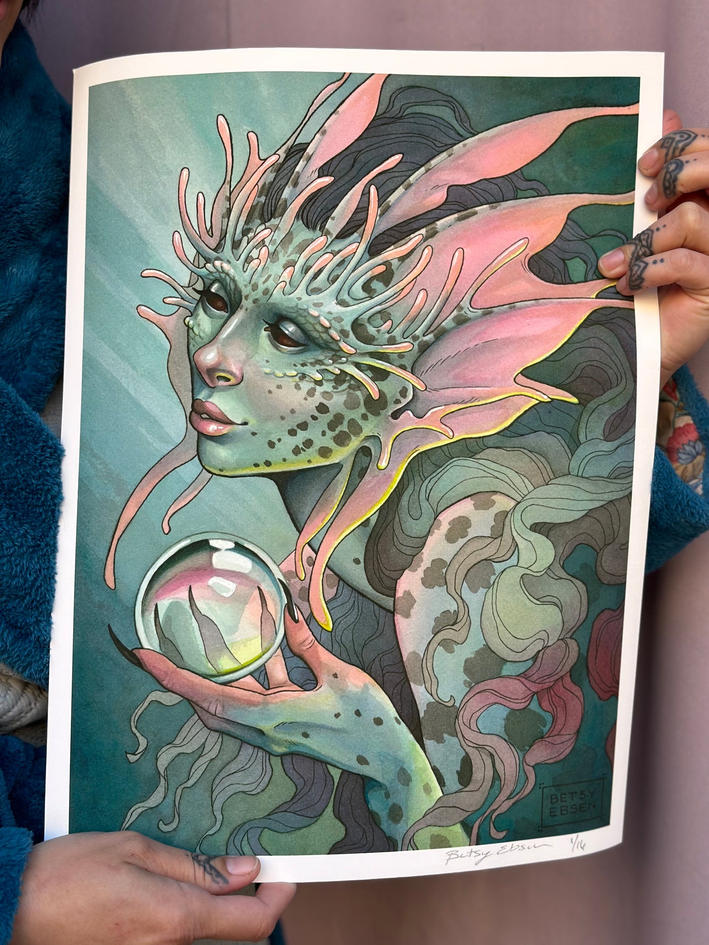 "Tidepool Oracle" Print by Betsy Ebsen