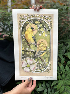 "Spring" Print by Betsy Ebsen