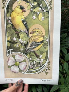 "Spring" Print by Betsy Ebsen