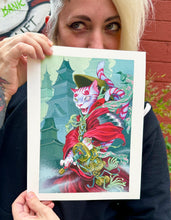 Load image into Gallery viewer, &quot;Meowsashi: Last of the Two-Tail Clan&quot; Print by Teresa Sharpe