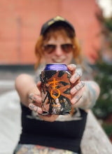 Load image into Gallery viewer, &quot;Is It MIDNIGHT??!!!?&quot; Can Koozie by - v i t r i o l -