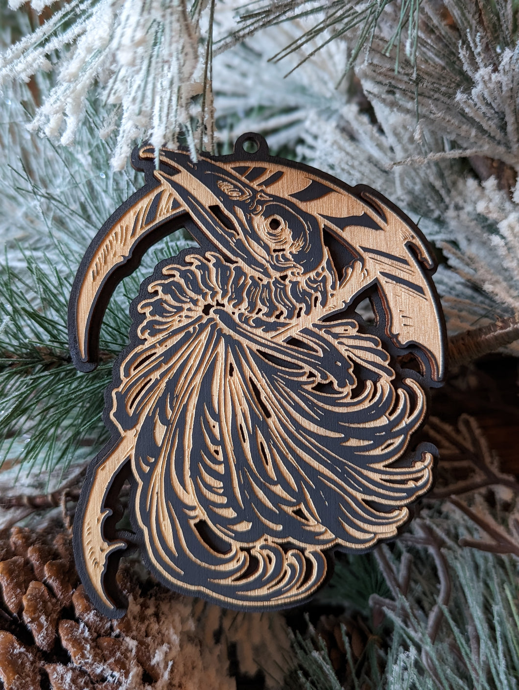 Unkindness Art Holiday Ornament 2022