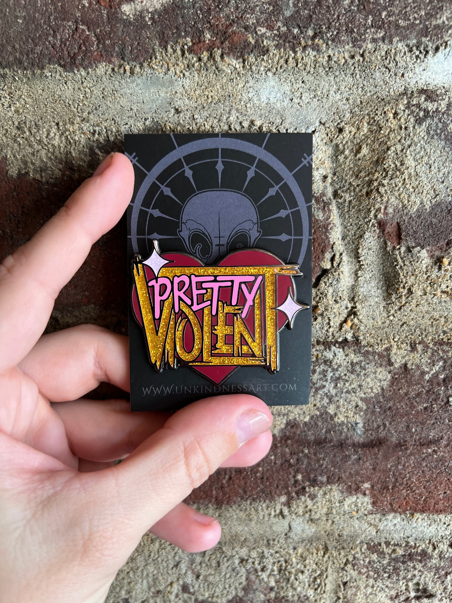 "Pretty Violent" Pin by Lindsay Hall