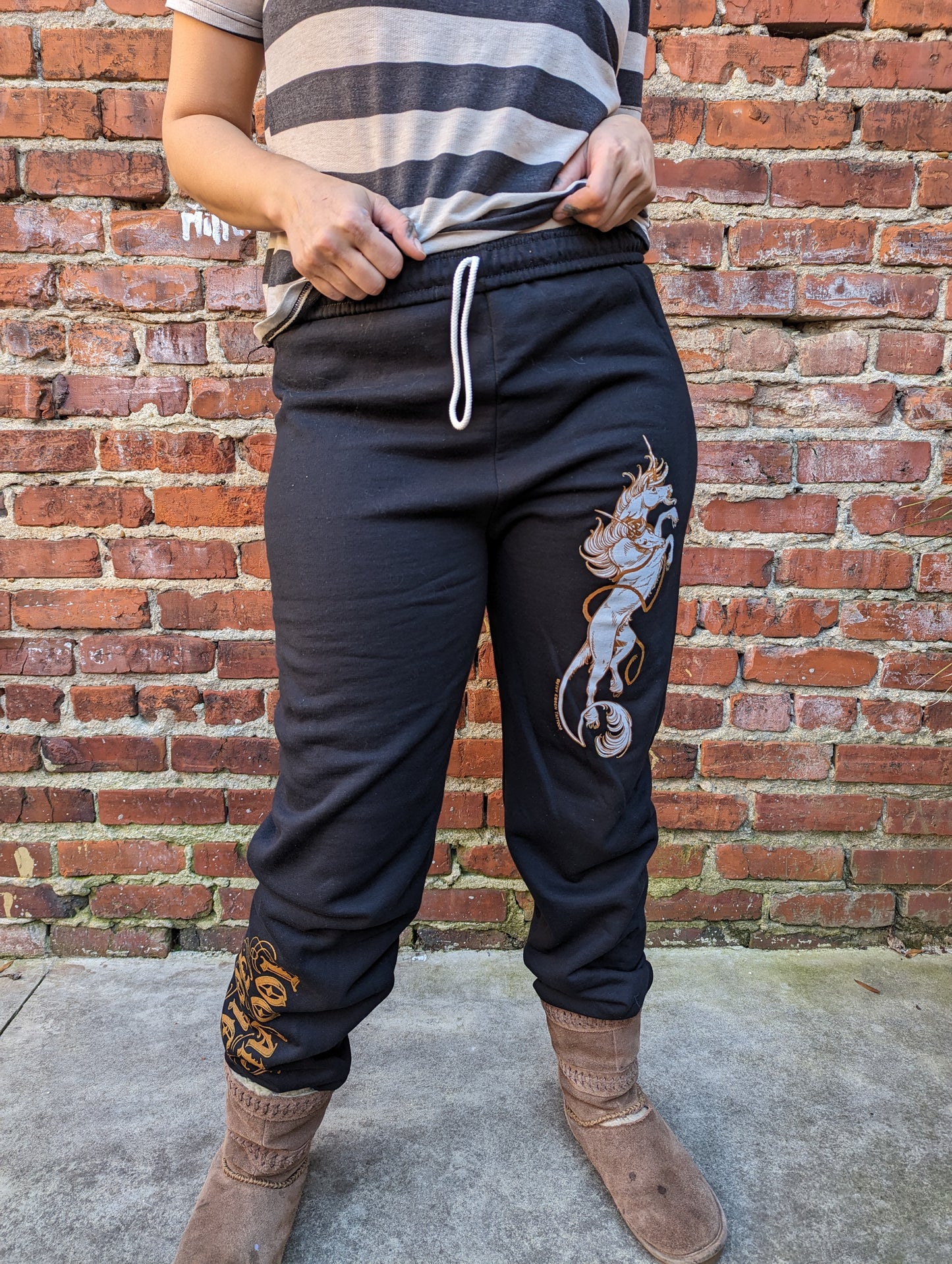 "Too Rare to Die" Sweatpants by Betsy Ebsen